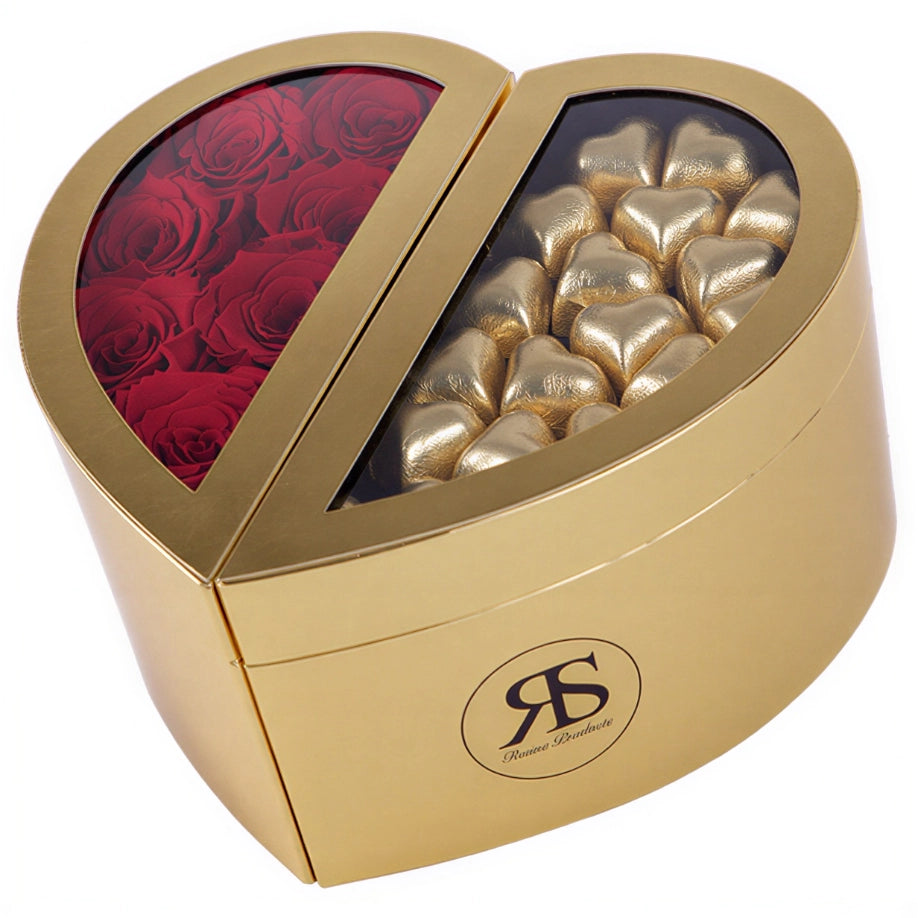 Chocolade box Norah rood - Rosuz