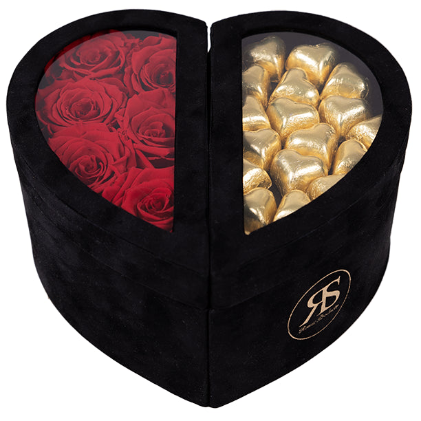 Chocolade box Mary J goud - Rosuz